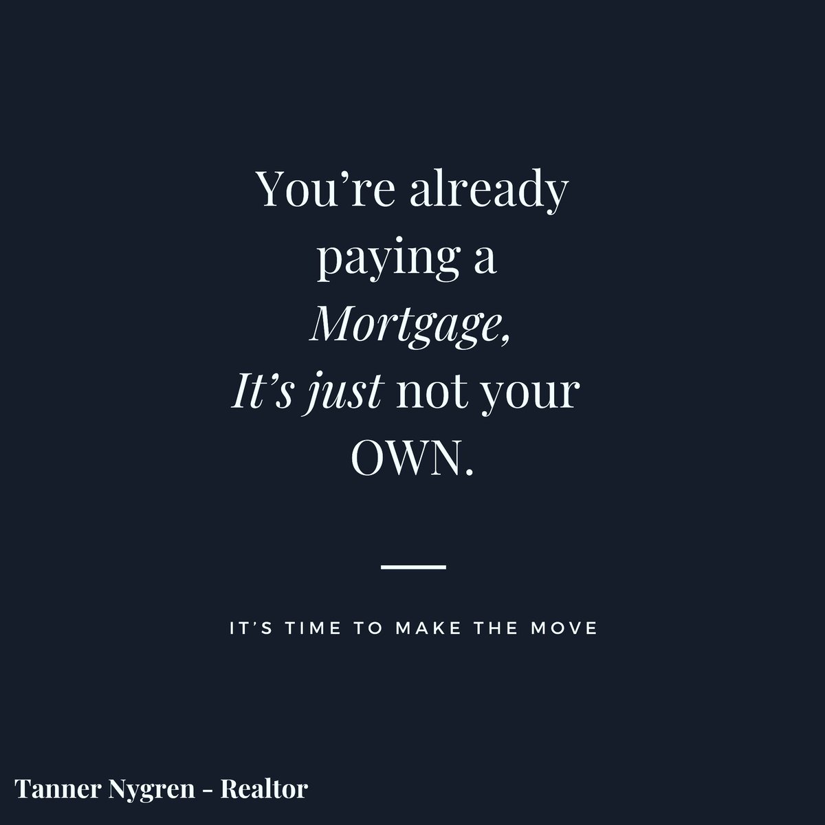 nygren_cbdsm's tweet photo. It’s time - let’s chat. #EverythingRealEstate https://t.co/Xp2MDPXUh8