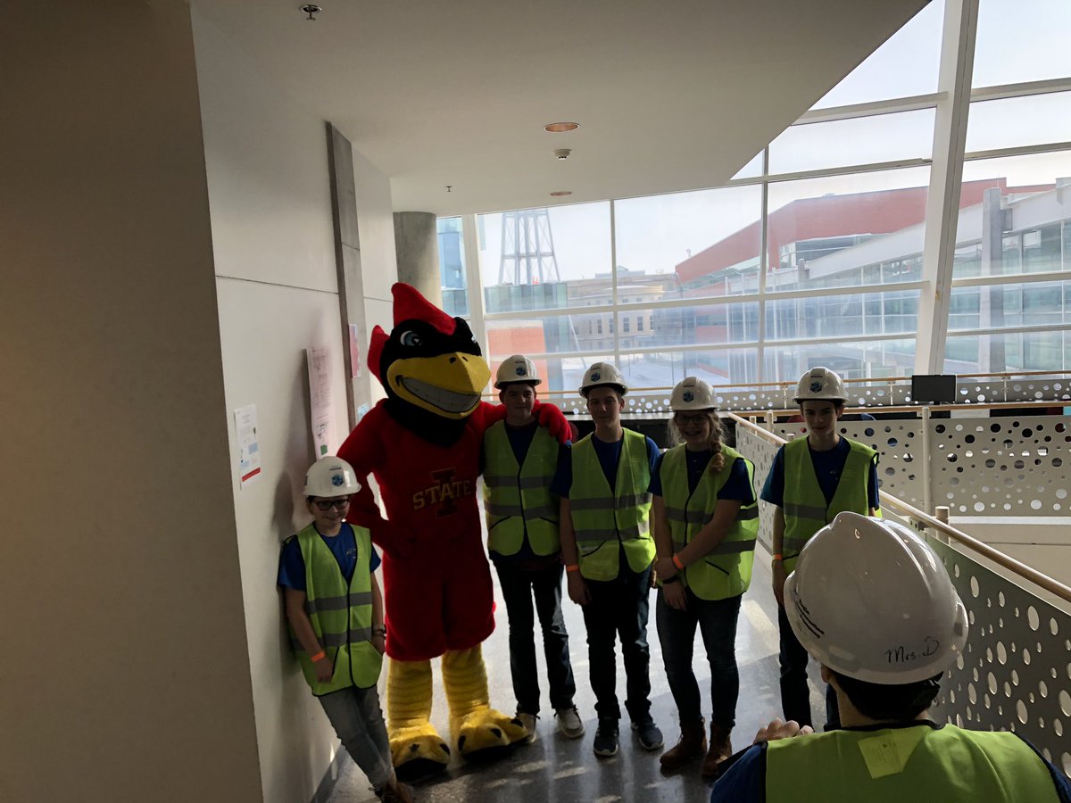 Eagle construction company chillin with Cy .
