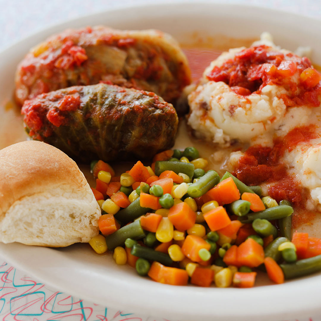 At Kroll's, we want you to feel like one of our cabbage rolls. Happy, warm, and well-stuffed.
