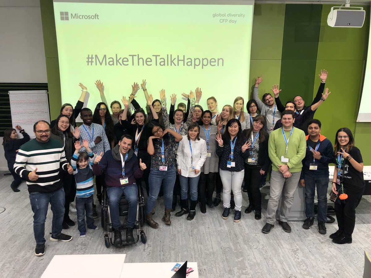 Group photo of people attending Global Diversity CfP Day 2020 in Munich.