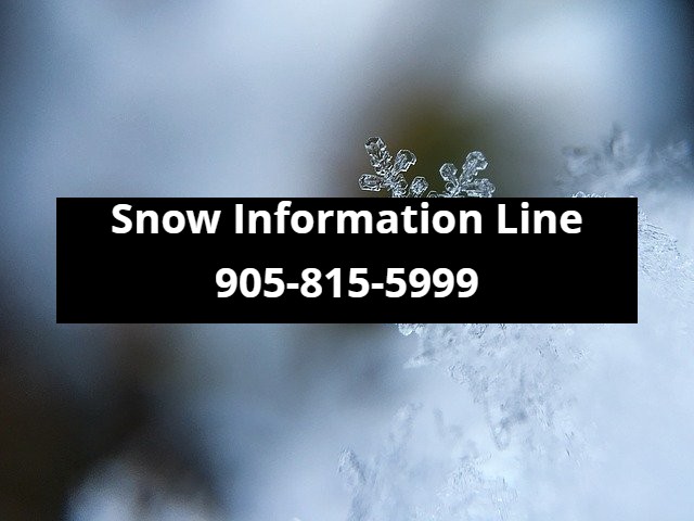 Did you know our Snow Information Line (905-815-5999) is in place to provide info on current winter control operations? 
Try it out the next time you are looking for snow removal info: oakville.ca/residents/snow…
