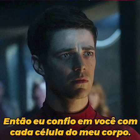 Barry dizendo que confia plenamente no Oliver é de aquecer o coração e marejar os olhos. #CrisisOnInfiniteEarths #ForOliver