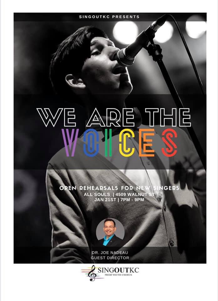 A call for all LGBTQIA+ teens, ages 13-18. If you’re seeking an empowering, enlightening & fun experience making music, check out SingOUTKC youth chorus led by Dr. Joe Nadeau. 

Register:
lnkd.in/eKhymhE

 #nonprofit #galachorus  #lgbtyouth