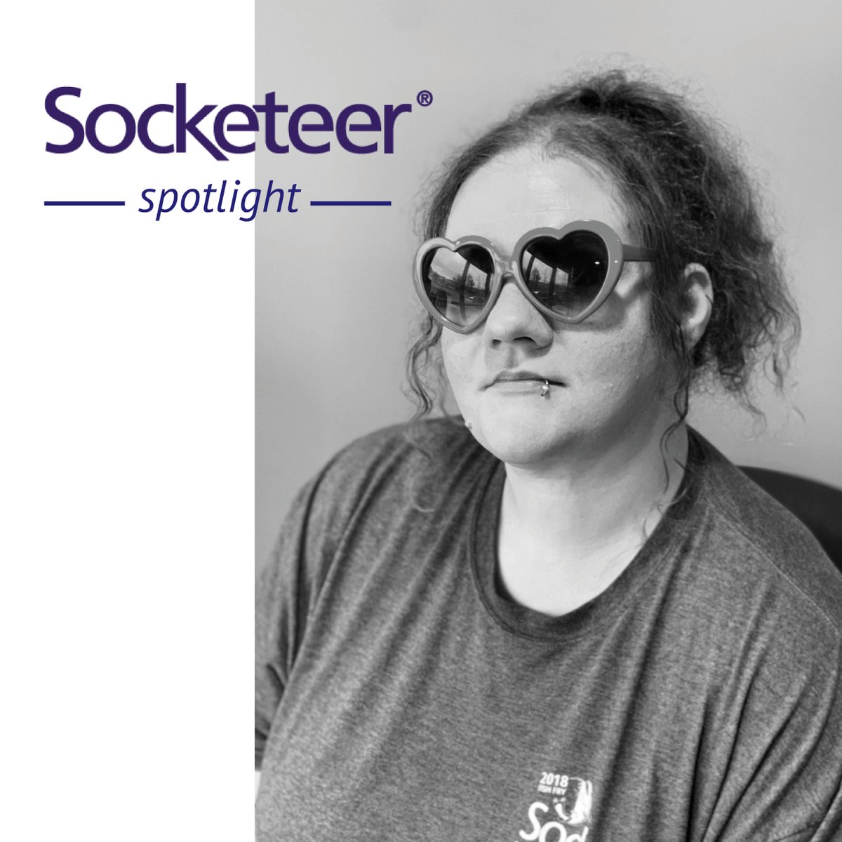 Socket's tweet photo. "So on a whim, I picked the road that lead me half way across the country. It was a good choice though, cause I have a name here. I'm not just a number to Socket. That really matters to me."
- Danielle Gordon – Service Delivery Coordinator, Socketeer since 2015 #SocketCares https://t.co/vridHYqAPw