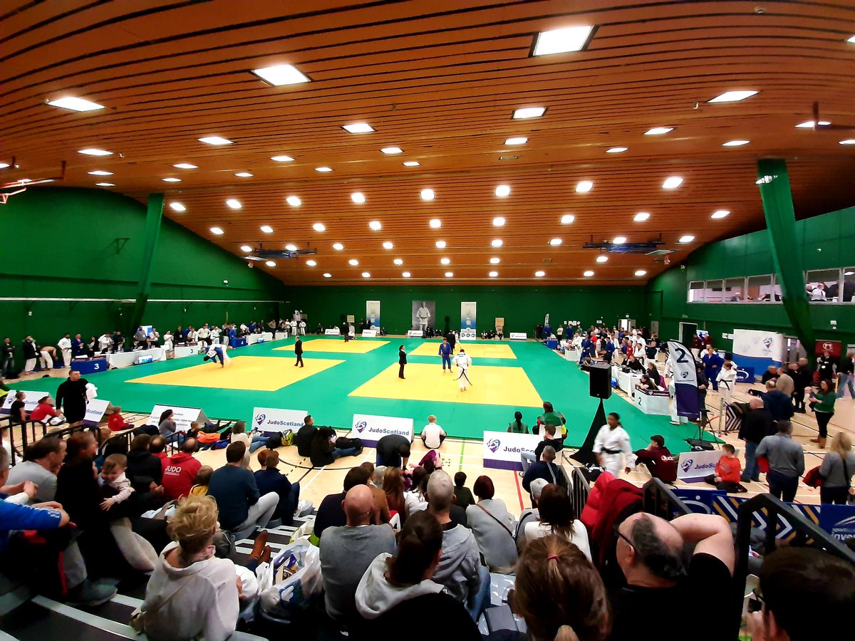 MrsPaulineKerr's tweet photo. An exciting day at @InverclydeNSTC as we welcome our largest indoor competition since our relaunch. @JudoScotland utilising the newly installed tiered seating for #JSOpen2020 - congrats to all the competitors ππ₯π
https://t.co/SPRmZqfFdH