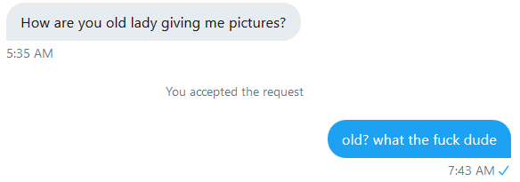 How to get on my good side. 🤣🤣🤣 https://t.co/dedJZzgl8p<a href="/tag/kik"class="tags"><span>#kik</span></a><a href="/tag/kikshutdown"class="tags"><span>#kikshutdown</span></a>