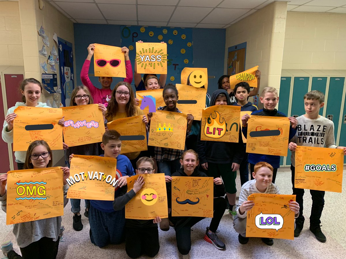 ms_magazu's tweet image. Thank you @MrsAddeo for sharing this activity with our class yesterday. It is ALWAYS worth it to invest time into social emotional growth. Look at those smiles! #loganproud #becauseofloganteachers