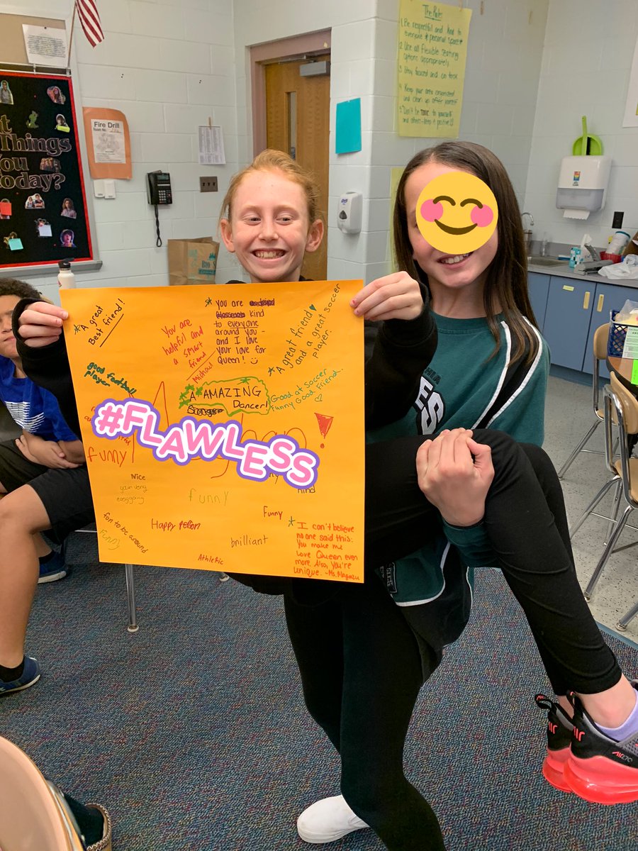 ms_magazu's tweet image. Thank you @MrsAddeo for sharing this activity with our class yesterday. It is ALWAYS worth it to invest time into social emotional growth. Look at those smiles! #loganproud #becauseofloganteachers