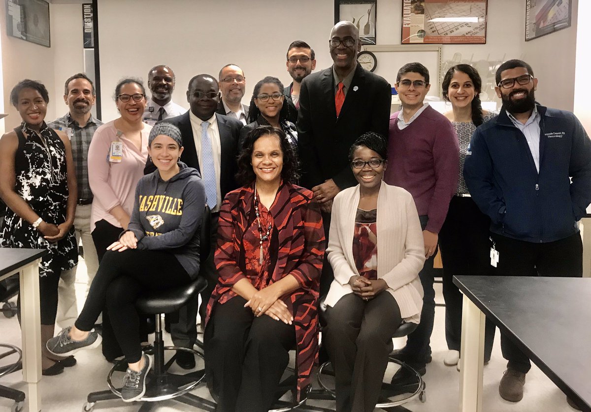 DoctorTBH's tweet photo. Leon McDougle, M.D., M.P.H., President-Elect of NMA and OSU’s Chief Diversity Officer visited BCM’s HMF and HAMAH leaders, as well as BCM COE Scholars.  @bcm_equity @bcmhouston @McDougle2020 @jenchristner @DrPSteelers https://t.co/hUC8PiFCYm