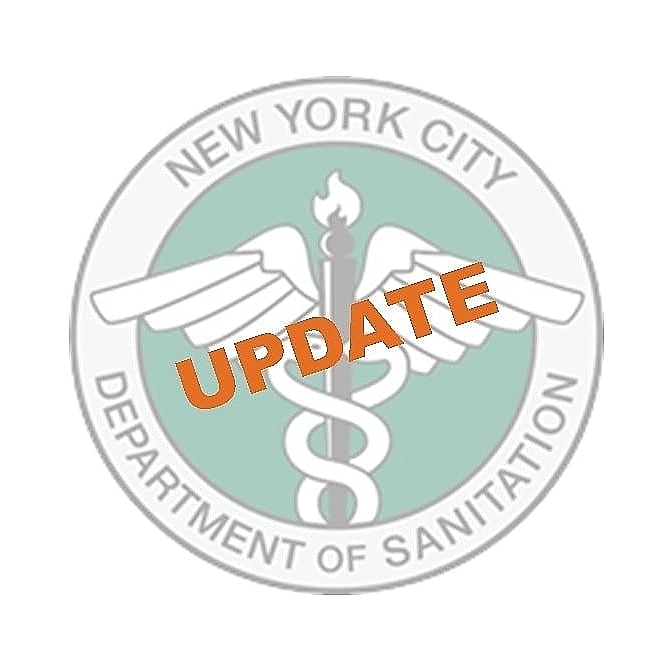 The snow is now falling. ❄ Salt spreaders are out and working across the city. ❄ Plows are ready to go once two inches of snow has fallen. ❄ Collection delays are to be expected during snow operations.