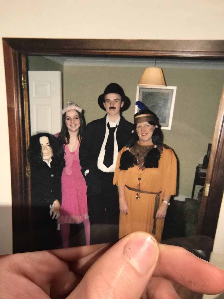 rorykanee's tweet photo. Digging through old photos to find photos of my younger self dressed as Michael Jackson when I was 8, I was not disappointed , it’s like something out of a horror movie https://t.co/PEz8g99SxU