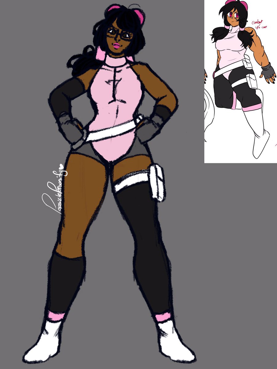 PopPersonify's tweet image. Show me your OC and I'll design an outfit based on them! 
🔵FOLLOWERS ONLY🔵
🔵RETWEET🔵