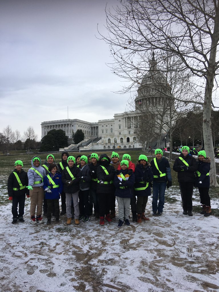 Hagen Road (@hagenroad) on Twitter photo The whole #TeamHagen 💚group of #SrRoadRunnerS all together at the #USStateCapitol.
AND, for some of these #SafetyPatrols, the first time seeing snow!❄️
#EveryHeroHasAStory #GoalsPBC #DC2020
Thankful for parent and teacher chaperones and fearless leader <a href="/SoftballMommy11/">Dr Bernie Standish</a> The whole #TeamHagen 💚group of #SrRoadRunnerS all together at the #USStateCapitol.
AND, for some of these #SafetyPatrols, the first time seeing snow!❄️
#EveryHeroHasAStory #GoalsPBC #DC2020
Thankful for parent and teacher chaperones and fearless leader <a href="/SoftballMommy11/">Dr Bernie Standish</a>
