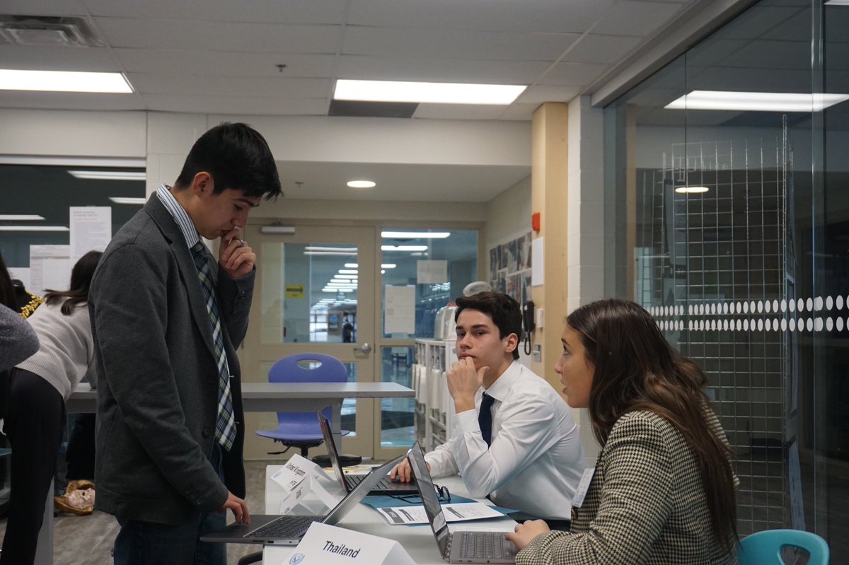 HTSMUN_III's tweet photo. SOCHUM delegation debating fiercely about ethical solutions to Human Trafficking. Peep some awesome photos of delegates in action ⬇️ @pereira_rasoHTS @ms_scowan @CAIS_Schools @donita_duplisea @Edgecombe2John https://t.co/2cTiW4e1D3