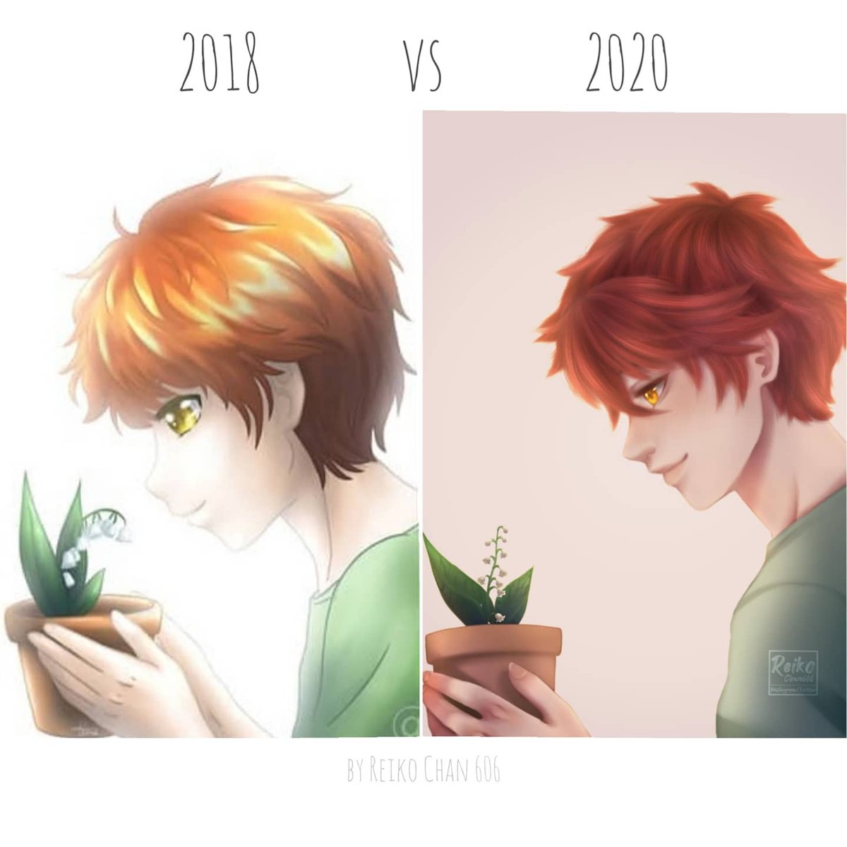 rosi_gribouilli's tweet photo. Drawing improvement 2018 vs 2020 😊
#Saeranchoi from #mysticmessenger
~
Please ignore tags:
#mysme #mmsaeran #mysmeSaeran #drawing #improvement #practice #digitalart #autodesksketchbook #fanart #MysticMessengerfanart #Saeranfanart #redhairedboy #lilyofthevalley #pure #flower https://t.co/ffyfZQfwiM