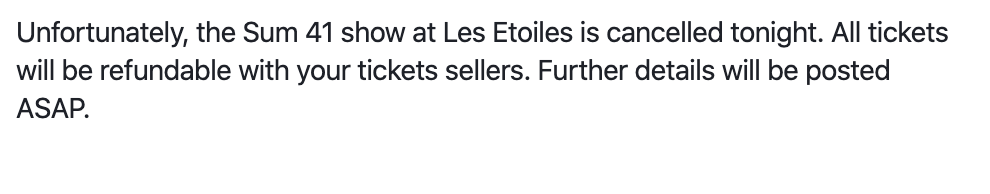 Sum 41 (@sum41) on Twitter photo 