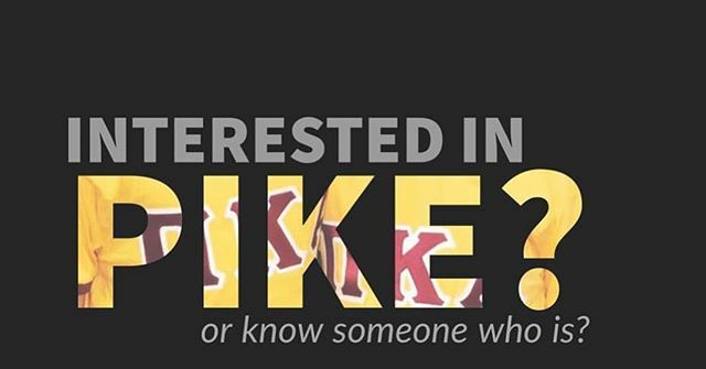 ULPikes's tweet photo. Interested in rushing or know someone who is? DM us! #rushpike https://t.co/6b0Ektj3yd https://t.co/tAziqsVWE2