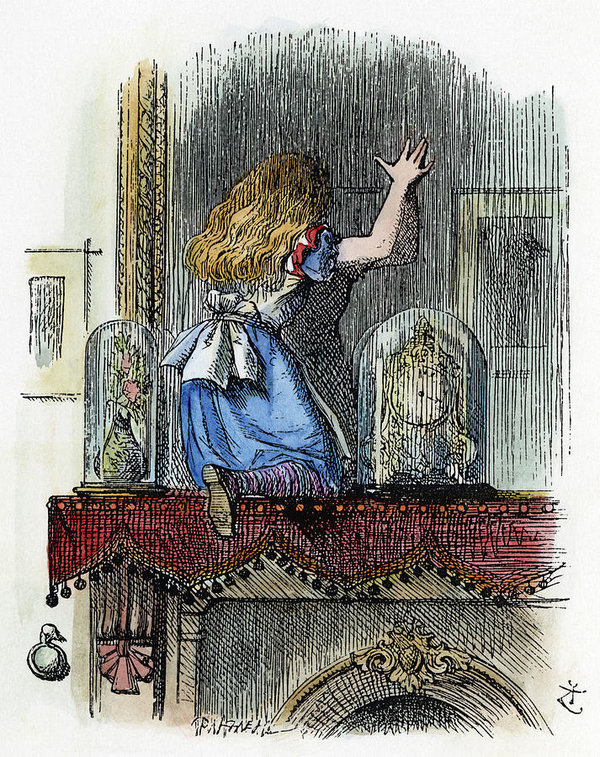 John Tenniel #illustration #alicethroughthelookingglass