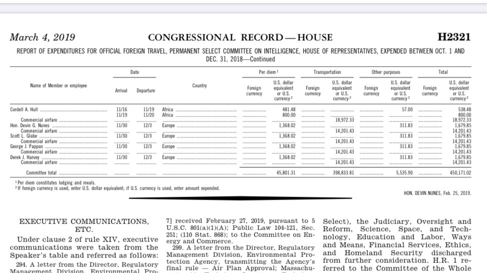 WakesurfMum's tweet photo. @DevinNunes @CNN @ATT We have the receipts, Devin. You turned them in. We payed for your $63,000 trip.
#DevinGotCaught #DevinKnew #StopTryingToMakeGoodnightViennaAThingYouDouchebag https://t.co/3y0Rxv9Re9