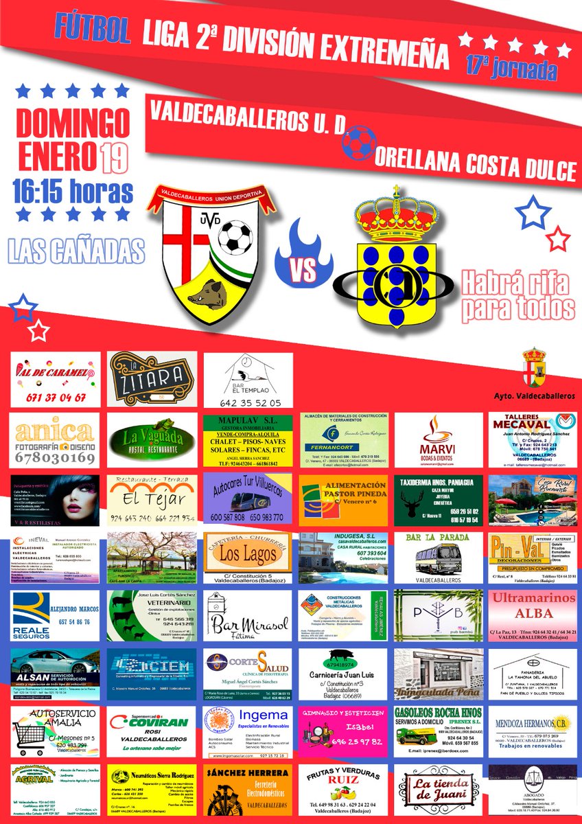 VALDECABALLEROS UD (@valdecaud) on Twitter photo 