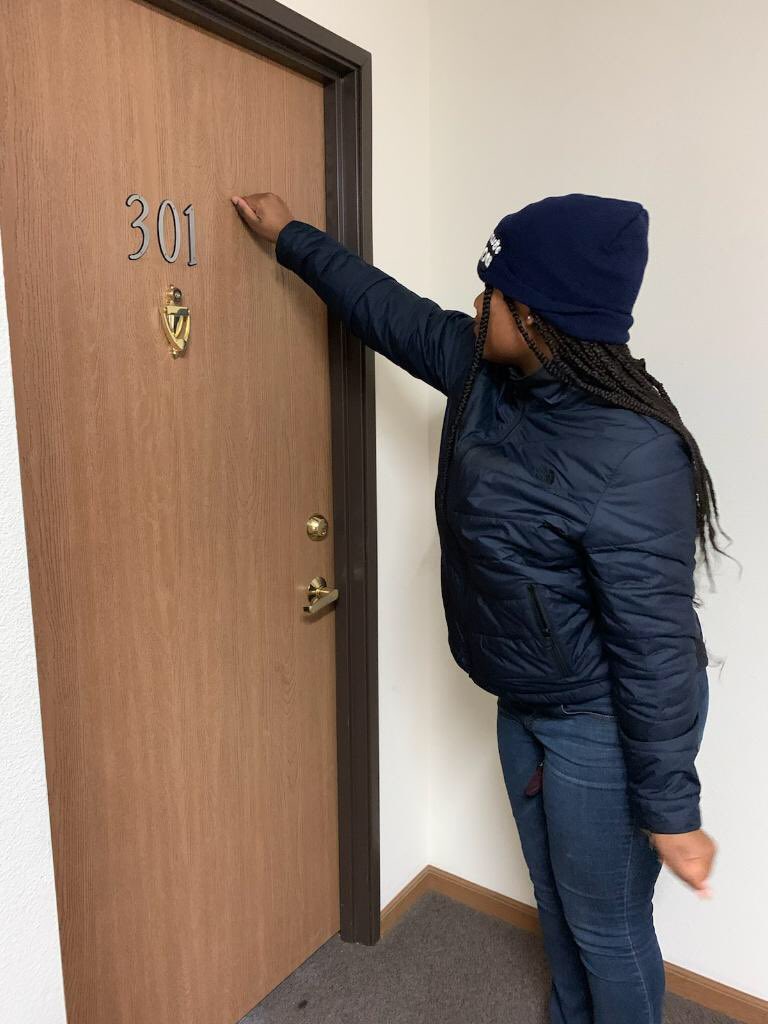 omaree_dunord's tweet photo. @ewarren inspired us, and @IAforWarren team trained us now #van20 if I do say myself has been killing it with door knocking and meeting awesome iowan voters and getting them motivated to vote at the caucus in February @MikvaChallenge #MikvaInIowa https://t.co/6QfkP7mSmI