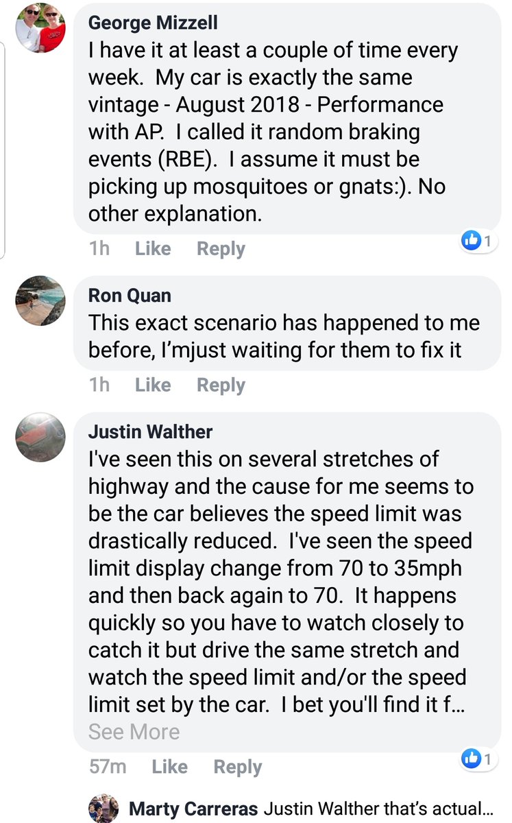 ghost_scot's tweet image. More reports of #TeslaPhantomBrakeIssues.  
@gwestr , you are not alone.