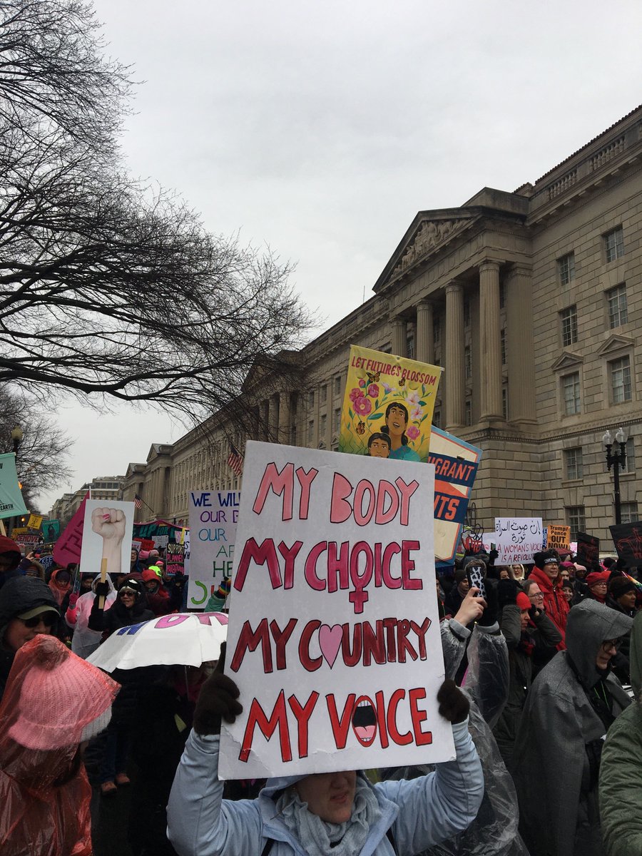 Every year the signs from the #WomensMarch are so inspiring.

Did you bring yours today? Share it with us and we'll RT!

#WomenRising #WomensMarch2020