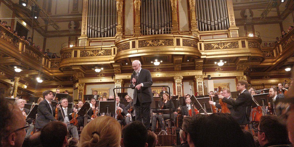 #JohnWilliams #AnneSophieMutter @Vienna_Phil @Musikverein