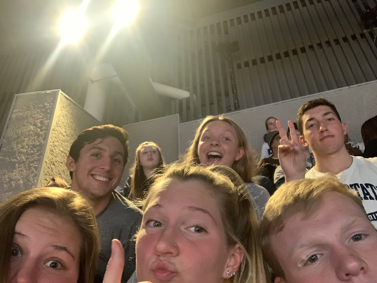 SADIE SCHUMANS FIRST EVER GAME! Newest basketball fan right here! Put her on the Jumbotron. #ClimbWithUS #teamream #FTK #psu #blueprint #lionsden #phillyfanatic #chickenbasket