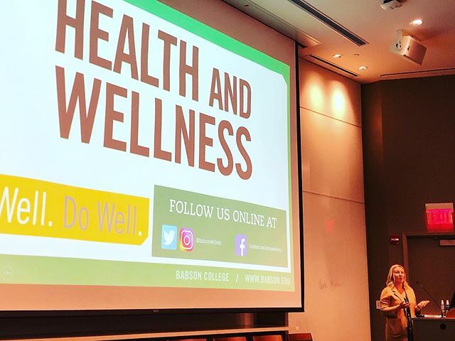 Elise from Wellness and Prevention is moderating a panel of rockstar staff who support students to Be Well.Do Well. 💚 ift.tt/2NEdnFY