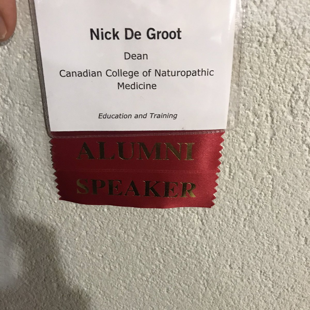 NickDeGroot1's tweet photo. Excited to be a panelist on Unviersity of Toronto Next Steps career panel. Talking about my favourite topics ...teaching, education and naturopathic medicine. @myccnm @OANDorg @AANMC @uoftalumni #uoftnextsteps https://t.co/5q5T5fRBUX