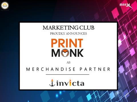 marxiimn's tweet photo. We are proud to announce that Print Monk is the Merchandise Partner for INVICTA 2020, the inaugural marketing fest conducted by MarX, the marketing club of IIM Nagpur.
#MerchandisePartner https://t.co/TnueP0oPzw