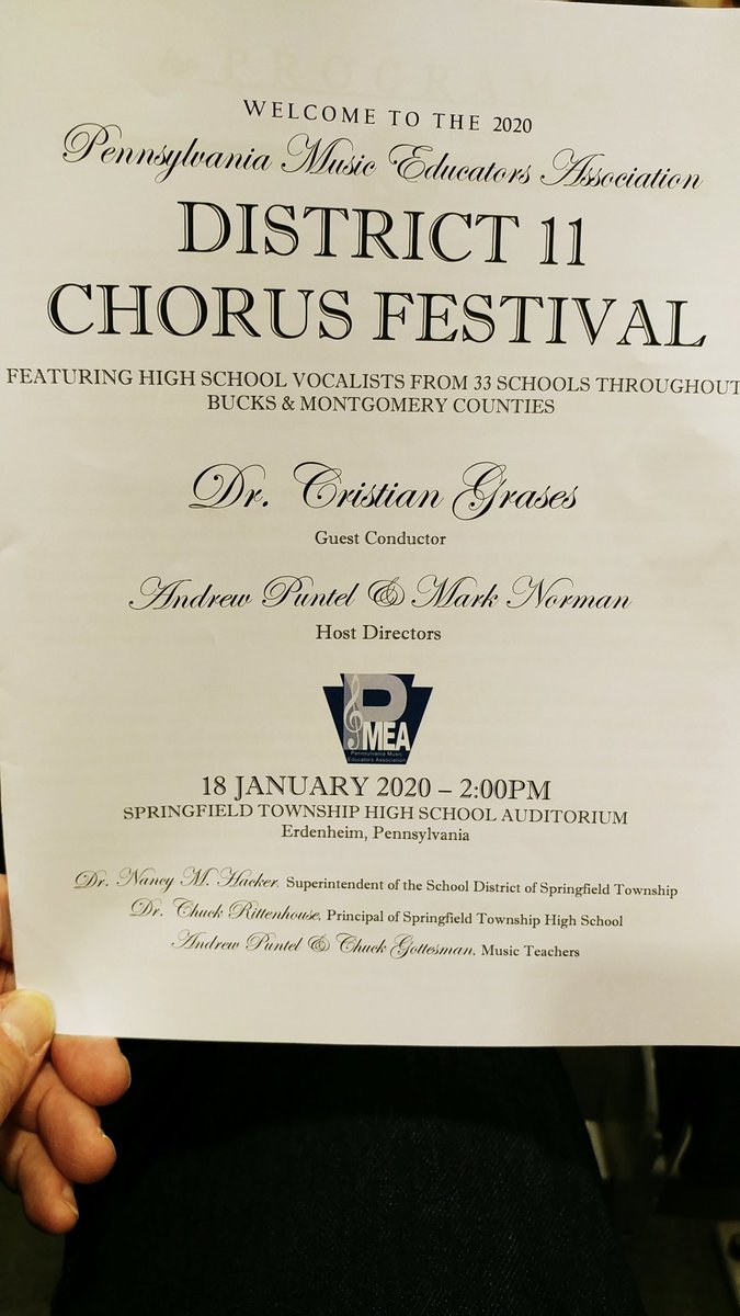 JayKantrowitz's tweet photo. @psdmusicdept @MChoirs @PennridgeHS @PennridgeSD @PSD_SuptDBolton 14 Pennridge students represented at today's concert 👏👏👏 https://t.co/eQak2g9B17