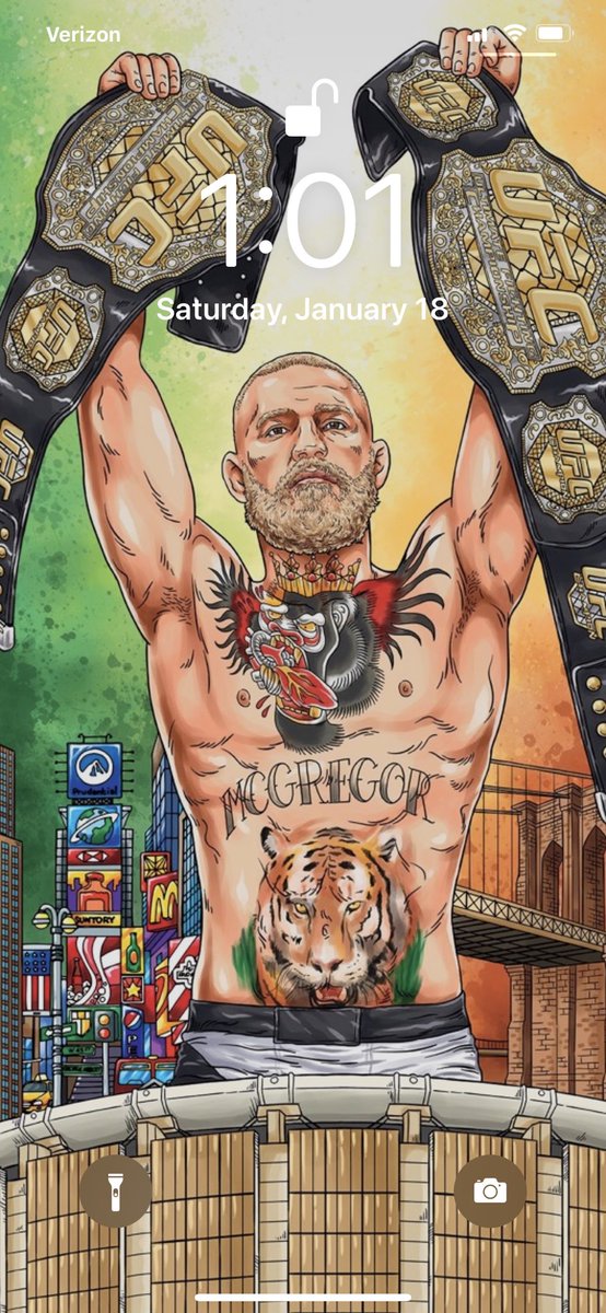 ThatShaneV's tweet photo. Tonight is the night! THE KING IS BACK! @TheNotoriousMMA #ChampChamp #LockScreen #ApologizeToNobody https://t.co/4eTtUcLkiG
