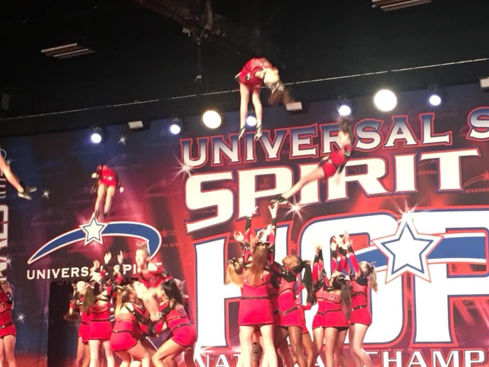 FranklyBriana's tweet photo. Learning so much this weekend.
“Do it until you get it right. Do it until you can’t get it wrong.” #reluctantcheermom #cheer #zerodeductions https://t.co/Fl6nfzOEuh