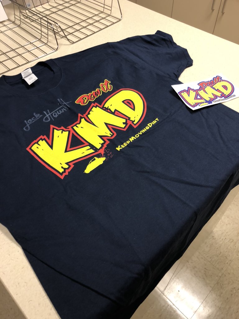signed Jack Hewitt KMD shirt 