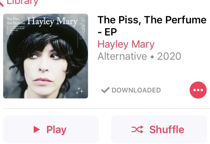 2020 off to a storming musical start with this fab EP by <a href="/hayleymarymusic/">Hayley Mary</a> . Been on repeat all weekend #music #NewMusicFriday #womenwhorock