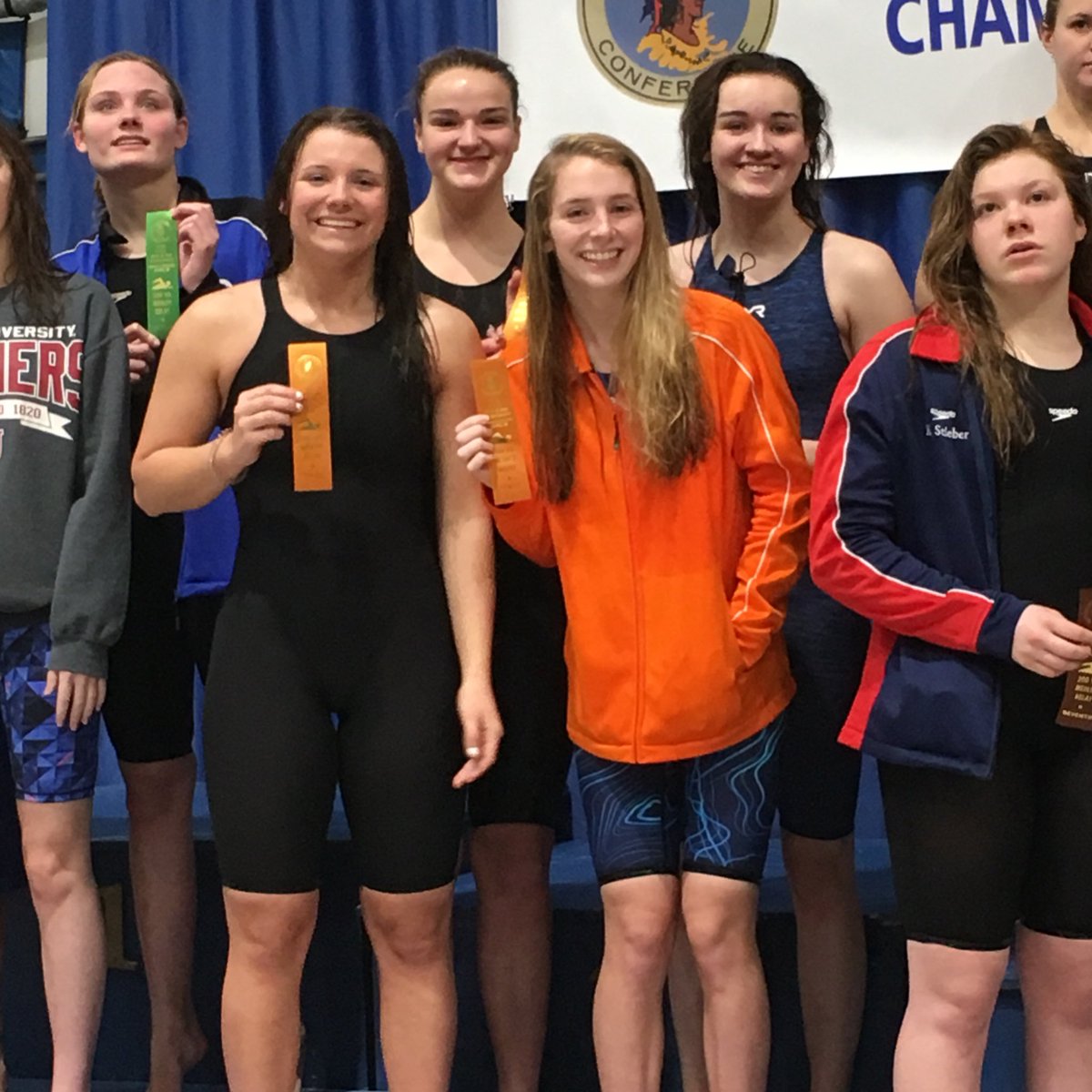 200 Medley Relay of Mershon, Schwabe, Campbell, and Michael finished 6th in finals
Way to go, ladies! <a href="/maddie_mershon_/">Maddie Mershon</a> <a href="/GracenSchwabe/">gracen_schwabe</a> <a href="/sidneylcampbell/">sidney campbell</a> @mags_1604 
#RacingTheClock