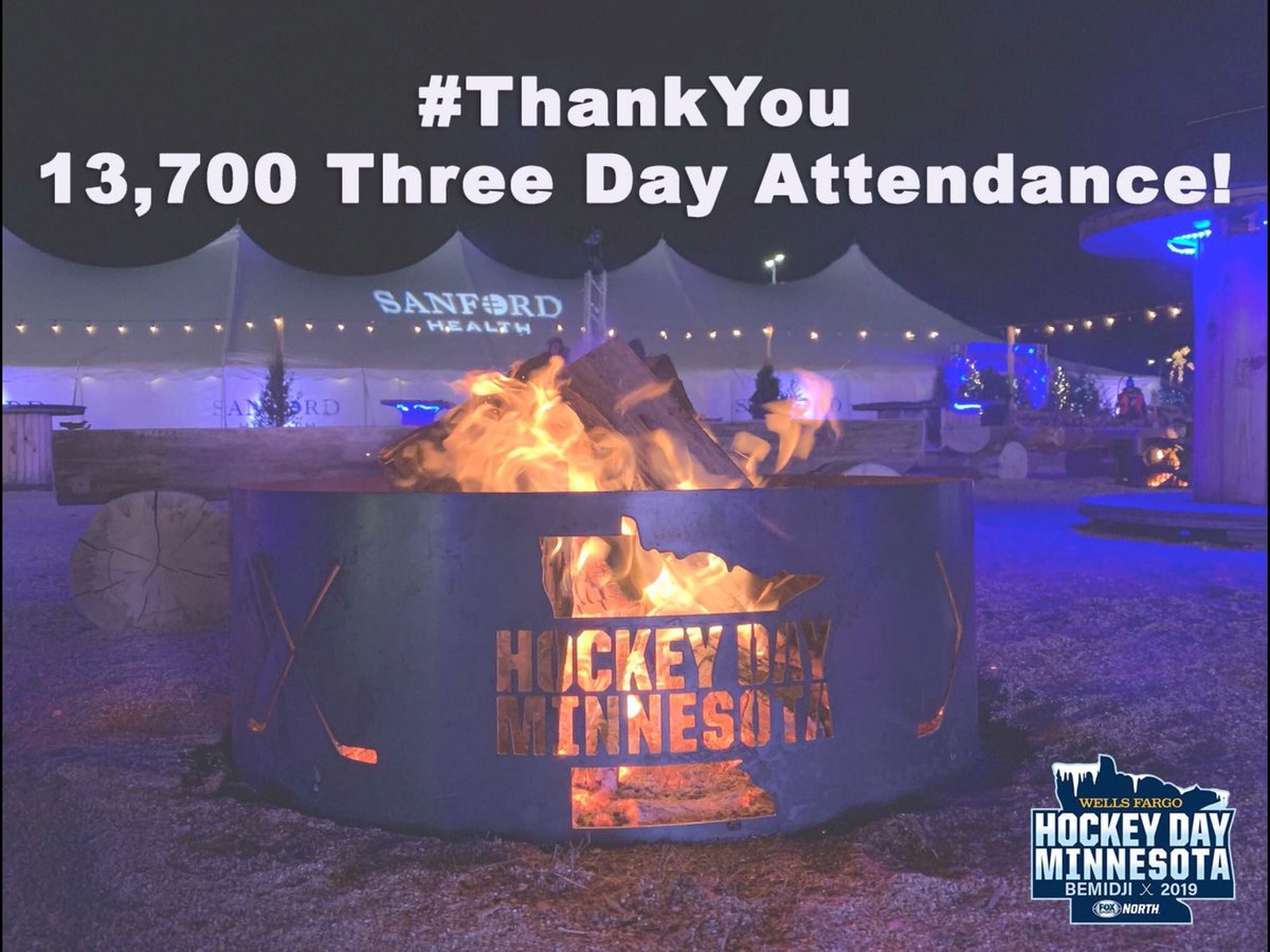 BemidjiHockey's tweet photo. One year went by fast. Thank you to everyone in 218 for supporting #HDM2019. https://t.co/CXq8J1n3Mg