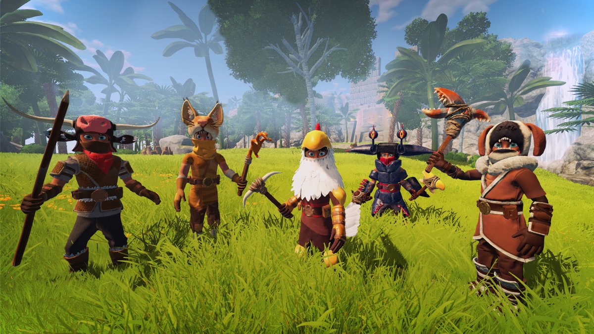 Let's celebrate the new year with some awesome player creations. Lovely feathers, giant pigmen, and terrifying tallbois… we love them all. Please keep sharing them with us!

Happy 2020 and Year of the Rat from Team CHKN! 🐀

steamcommunity.com/gid/1035827914…