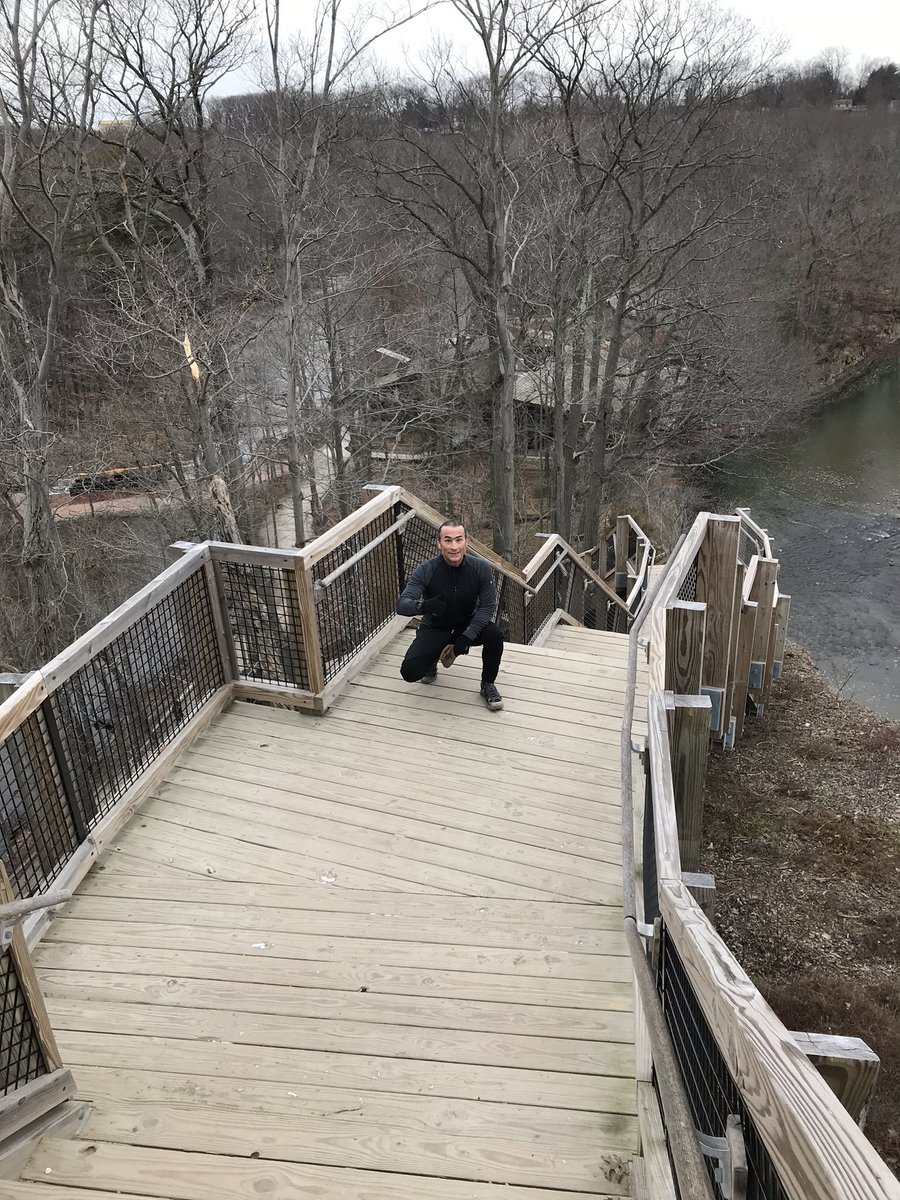 nm_mullins's tweet photo. When you ask, "Wanna run
2020 steps... just for fun?"
A rare friend is one,
Who says, "Let's get it done!
How about 1:00?"
Be sure & seize the #FortHillStairs for your health & fitness in 2020!
@clevemetroparks #RockyRiver @MichaelMareagle
#FueledByCarbs, Amen. https://t.co/HnPIh0xM0M