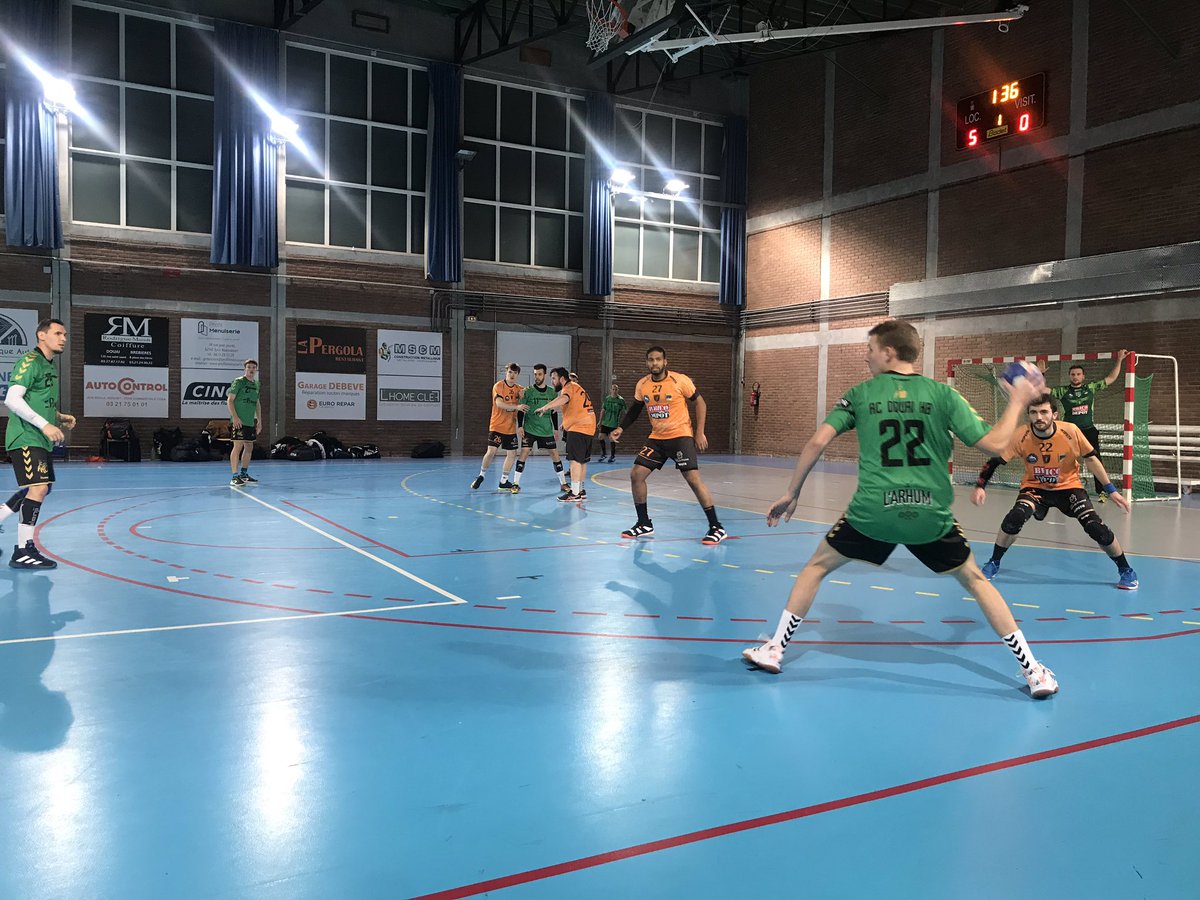 Nous sommes venus soutenir nos joueurs du AC Douai Handball pour leur match de coupe de France contre le <a href="/HandMelantois/">Mélantois Handball</a> 🤾‍♂️
