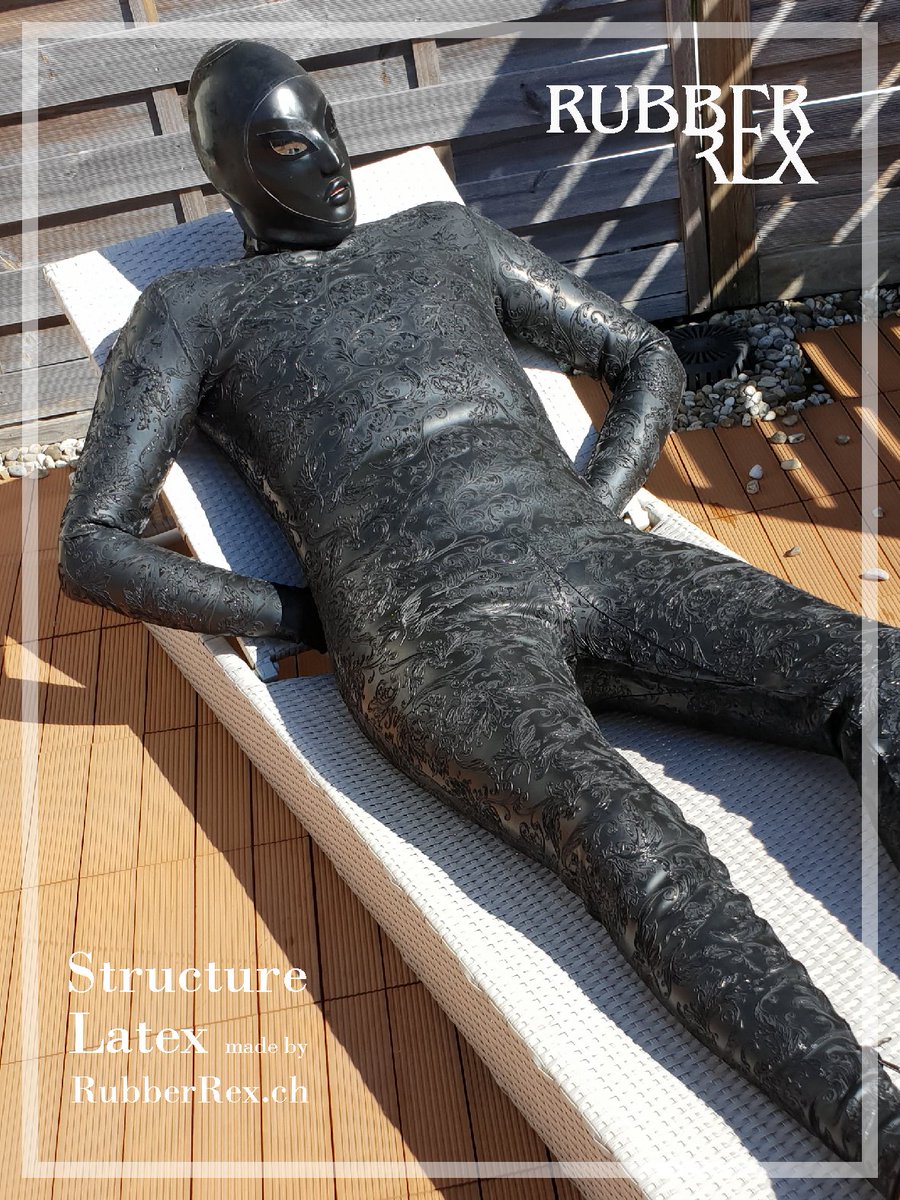 RubberRex's tweet photo. Relaxen mit dem Akanthus Catsuit...
#StructureLatex #Latexfetish #Latexdecor #LatexAccessiores #LatexLace #LatexHandschuhe #LatexMaske #LatexBorder #LatexSchmuck #MaskandCo #Beamiersch
#LatexGauntlets #LatexArmstulpen #LatexCatsuit #LatexShirt #Gasmask #Latexshirt #RubberRex https://t.co/3SzoPF87Au