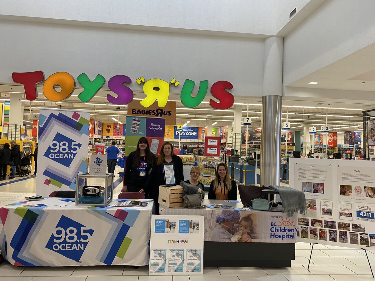 We are <a href="/MayfairShopping/">Mayfair</a>  this weekend!  #cleanoutyourclosets donate your gently used handbags, scarves &amp; jewelry 4 <a href="/BCChildrensHosp/">BC Children's Hospital</a>  <a href="/ocean985/">OCEAN 98.5</a> Used.ca  #yyj  @thehealthyt pls RT