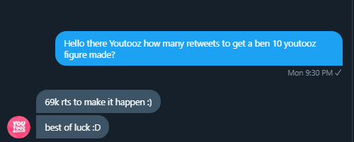 TheDeathguy1212's tweet image. I need everyone&apos;s help to get 69k Retweets to have @youtooz make a Ben 10 youtooz figure so please send this to everyone you know and love thank you