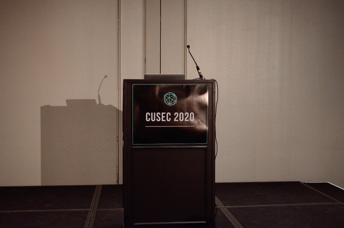 cusec's tweet image. Are you interested in being a bigger part of CUSEC next year? Come by the volunteer session tomorrow morning at 9:00 AM to find out more about being a part of the organizing team!