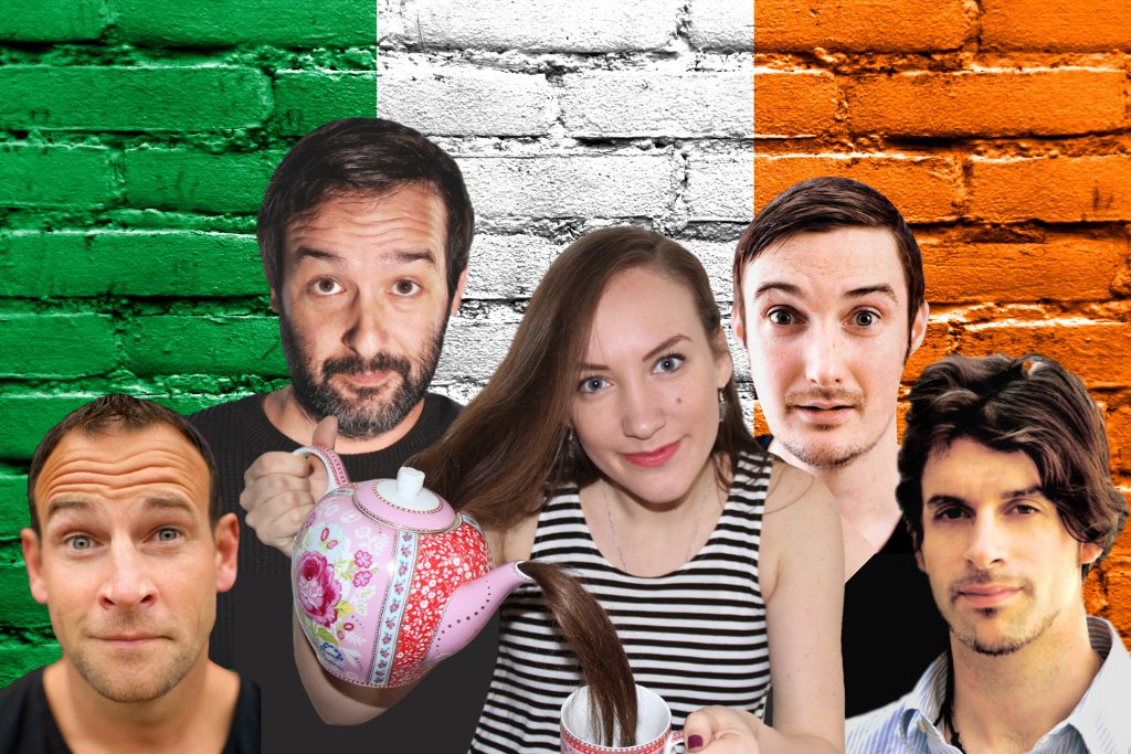 punchlinesf's tweet photo. SF Sketchfest Presents: Irish as Feck January 22 🍀 Get a blast of blarney and Irish laughter courtesy of the Real Irish Comedy Tour, showcasing the best blend of Irish Comedic talent, accents included. 

🎟👉https://t.co/eh66dvnfyy https://t.co/1Qcv84bTZR