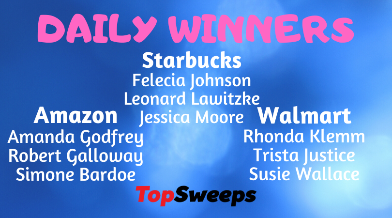 topsweepsprize's tweet photo. Whoop whoop!! What a way to spend ur Saturday!! 🥳 Congrats!

Make sure to enter for UR chance to win a $10 Starbucks gift card HERE: https://t.co/EtRLpZYxwF

#TSGiveaways #GiftcardGiveaway #Starbucks #TSWinners #DailyWinners https://t.co/ebs8uDuRsO