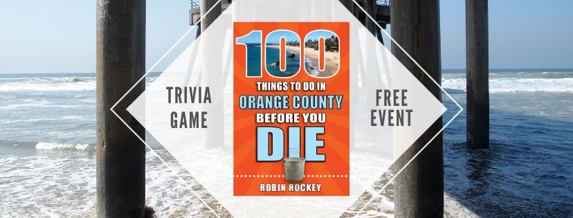 Join author <a href="/RobinRockey/">Robin Rockey, APR 🍊</a> for free trivia game events based on the book 100 Things to Do in Orange County Before You Die! orangecounty100.com
🍊Saturday Jan. 25, 11 AM, Costa Mesa Library, Donald Dungan Branch
🍊Saturday May 2, 1 PM, Katie Wheeler Library, Irvine #OrangeCounty