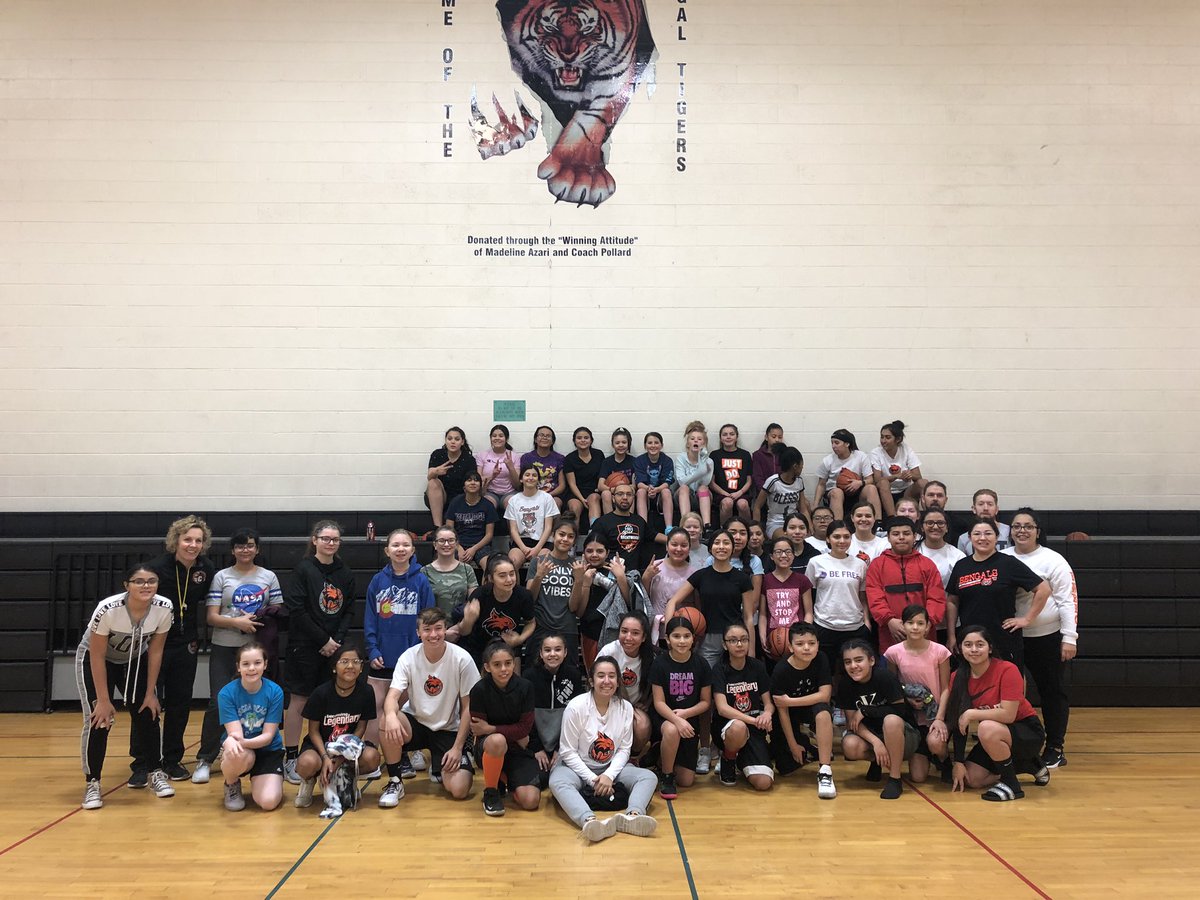 Great Day to be a Wildcat! Cats put on a basketball clinic for the Bengals today at Brentwood! Ton of fun! Think We might have some future Coaches on my team! Wildcats were awesome! Go Cats!